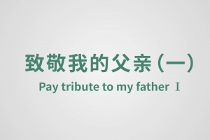 致敬我的父親（一）