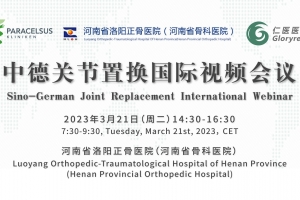 中德關節置換國際視頻會議