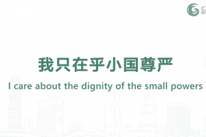 我隻在乎小國尊嚴